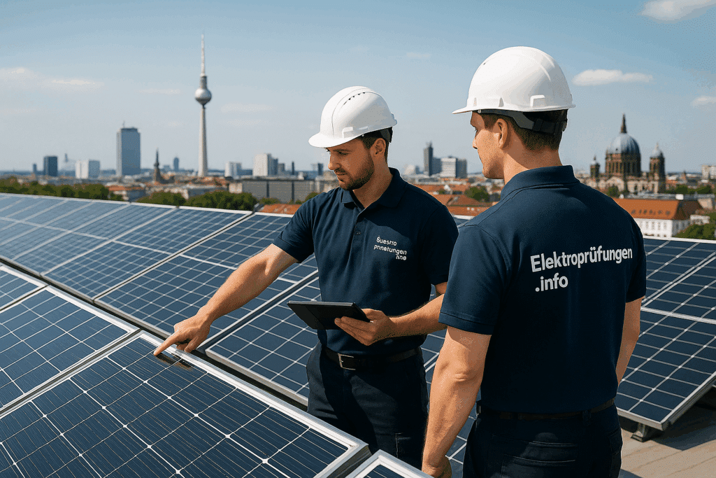 Prüfung PV Anlagen